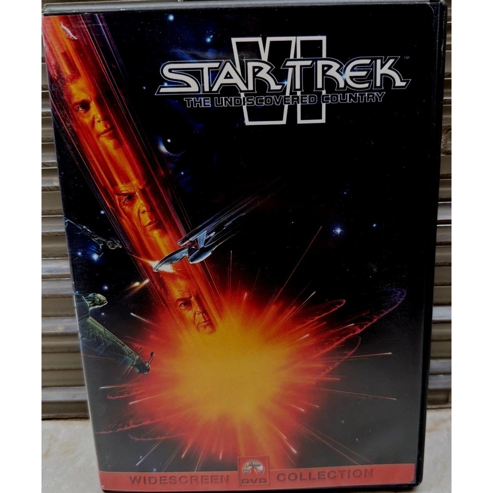 Star Trek VI The Undiscovered Country DVD 1999 6th‎ Film Original Cast Video